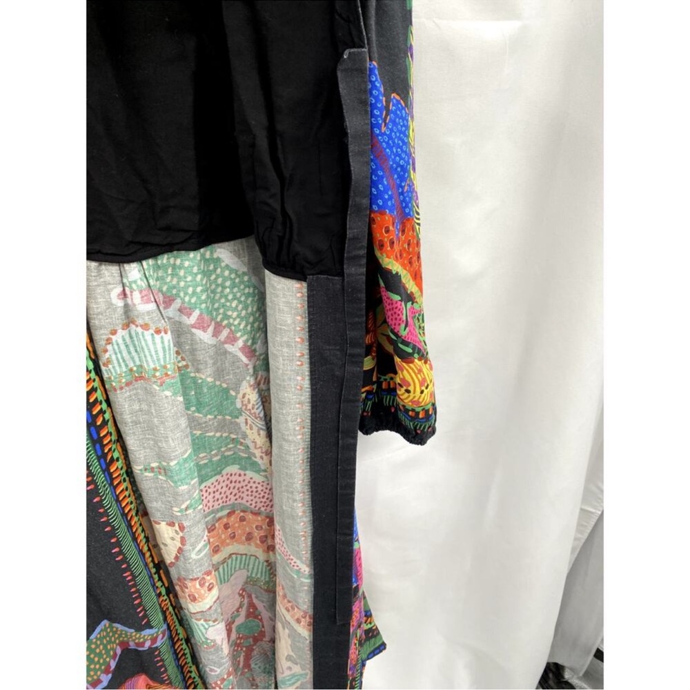 Farm Rio Black Colorful Duster Cardigan - Picture 3 of 6